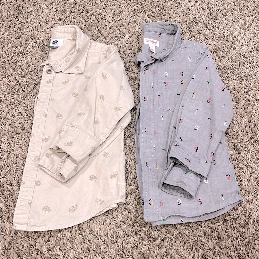 Cat&Jack/Old Navy Button-Downs